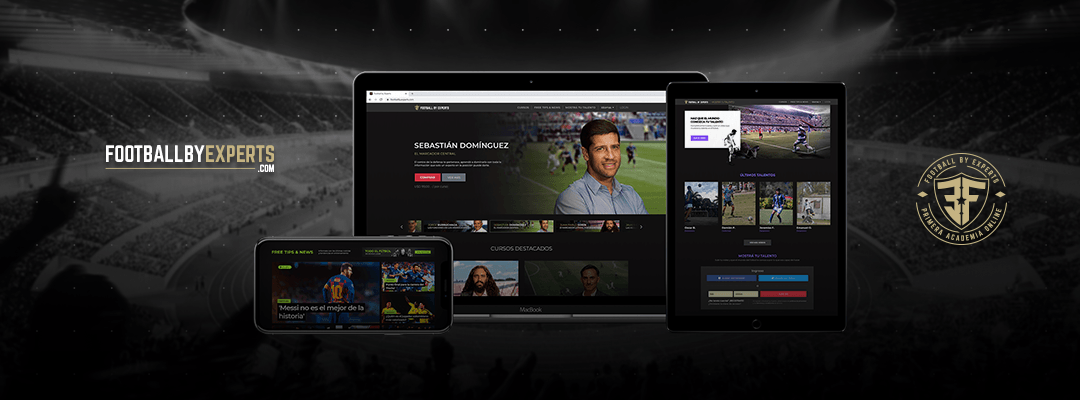 Football by Experts platform screenshot